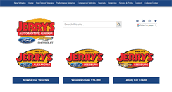 Desktop Screenshot of jerrysauto.com
